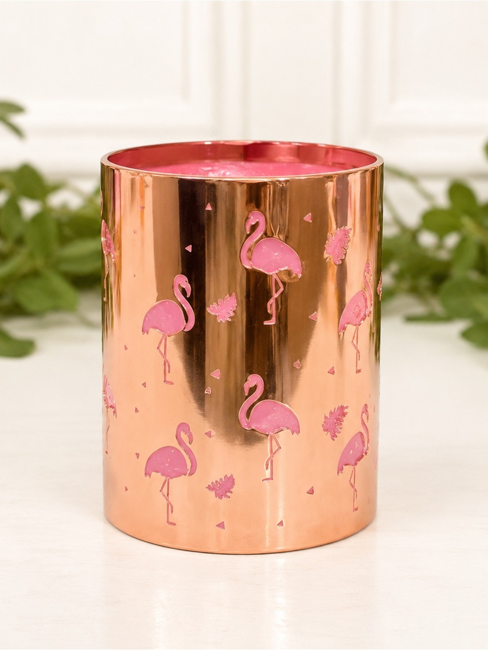 BRAND NEW WITH TAGS Fanciful Flamingos Scentchips Lantern Shade